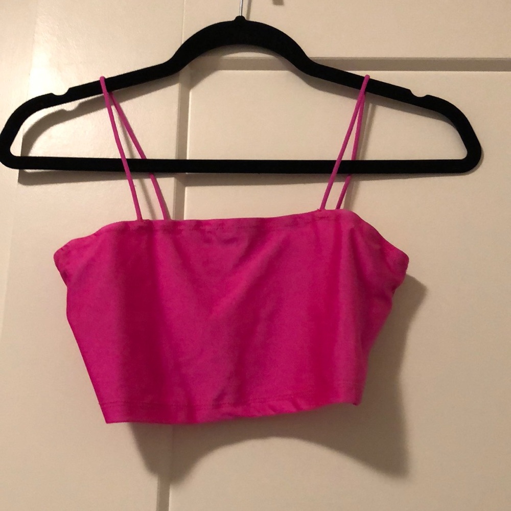 Hot Pink crop top